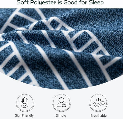 MAXYOYO Grey Cactus Pattern Queen Size Futon Mattress, Japanese Floor Mattress - Image 7