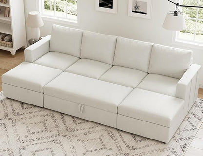 Belffin Modular Sectional Sleeper Sofa Bed by Belffin