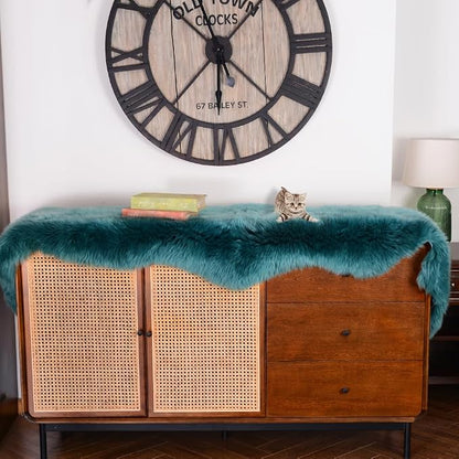 IRIWOOL Premium Genuine Fur Sheepskin Rug Real Australia Sheepskin Natural - Image 2