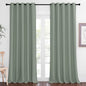 NICETOWN Blackout Sage Green Curtain 90 inch Length by NICETOWN