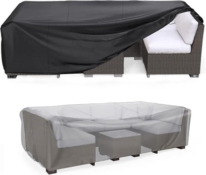 Mrrihand Patio Furniture Set Cover Waterproof, Outdoor Sectional Sofa Set Cover by Mrrihand