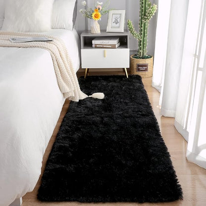 Chicrug Soft Runner Rug for Bedroom Living Room Plush Fluffy Rug 2x8 | Shag by ChicrugHomeDecor