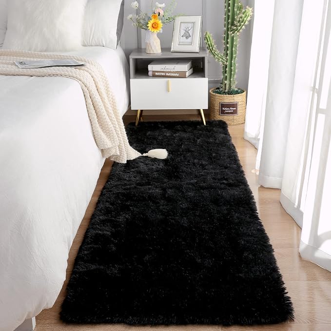 Chicrug Soft Runner Rugs for Bedroom Living Room Plush Fluffy Rug 2x5 | Shag by ChicrugHomeDecor