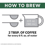 Starbucks Ground Coffee, Veranda Blend, Blonde Roast, 16 Ounce Bags, 2/Pack (32 Ounces Total)