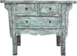 Vintage Distressed Pastel Green Marks Drawers Credenza Side Table Cabinet by ORIENTLIVING