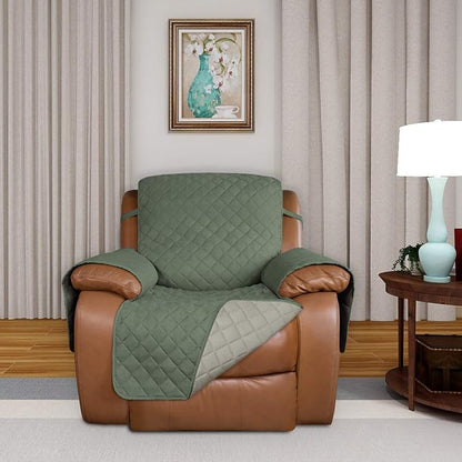 PureFit Reversible Recliner Chair Covers Couch Covers - Image 2