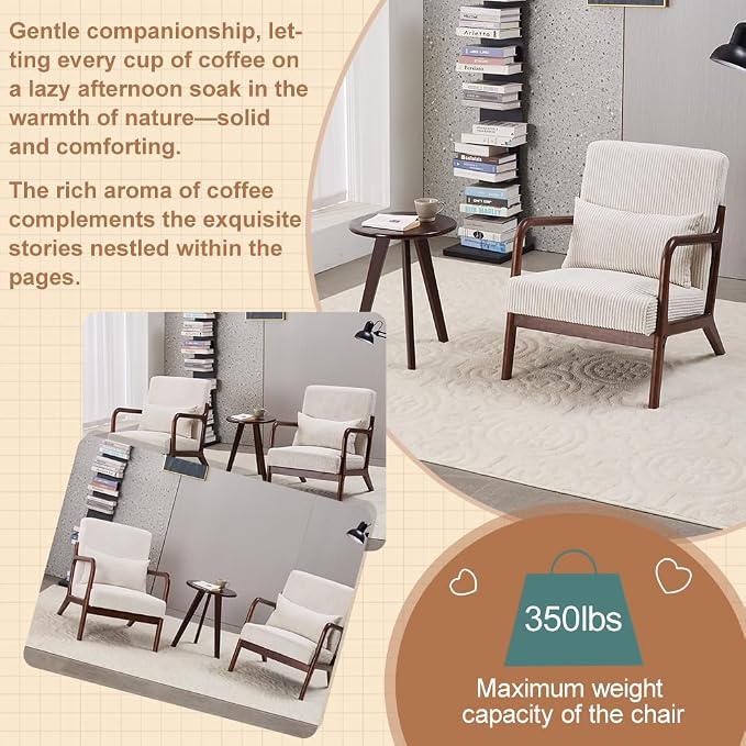 Mid Century Modern Accent Chair - Image 4