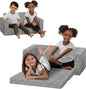 Delta Children - Serta Perfect Sleeper Kids 2-Seater Sofa, Convertible 2-in-1 by DeltaChildren