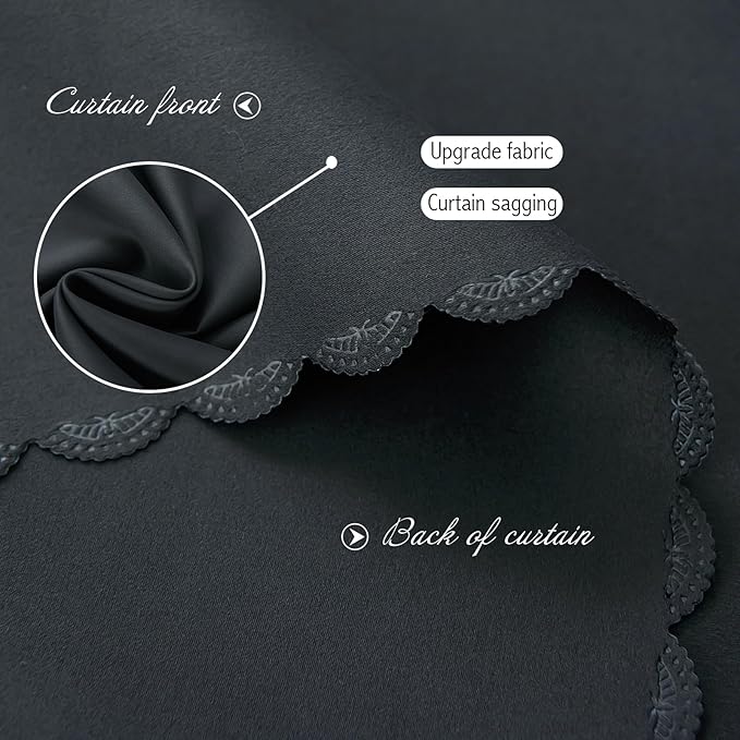Stick On Blackout Curtains No Drill Required Self Adhesive Window Coverings - Image 5