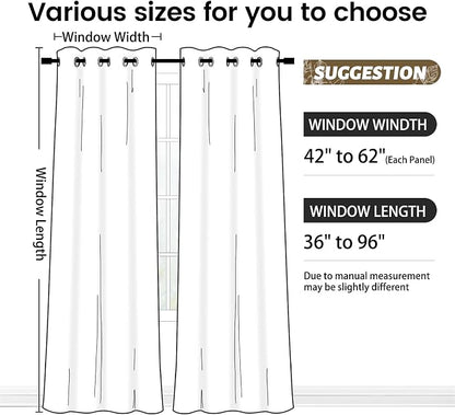 SimpleHome 100% Blackout Curtains - Image 2