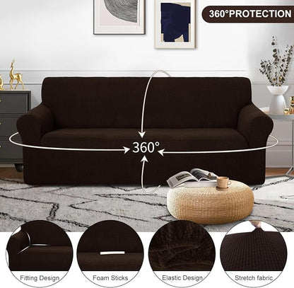 U-NICE HOME Stretch Couch Cover Slipcover - Image 3