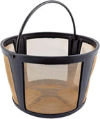 NRP Tall 14-cup Screen Basket Permanent Coffee Filter Replacement for KRUPS Coffeemaker EC422, 321-324 | Also fit other Drip Coffeemaker with Large Brew Section