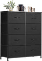 DUMOS 8 Drawer Dresser for Bedroom, Fabric Storage Organizer by DumosLifestyle