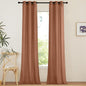 NICETOWN Caramel Linen Curtains by NICETOWN