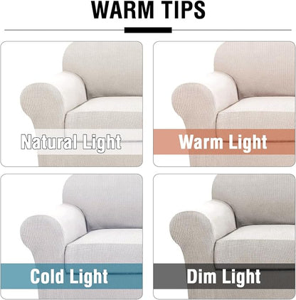 H.VERSAILTEX 2-Pieces Armchair Cover Chair Slipcovers - Image 3