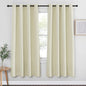 NICETOWN Blackout Bedroom Curtain 72 inches Length by NICETOWN