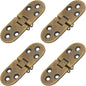 Piutouyar 4PCS Bronze Butler Tray Hinge, Heavy Duty Folding Flip Top Hinge 180 by Piutouyar