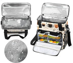 Coffee Maker Travel Bag Compatible with Keurig K-Mini or K-Mini Plus, Single Serve Coffee Brewer Carrying Case with Multiple Pockets for K-Cup Pods, Storage Bag With Shoulder Strap(Bag Only)