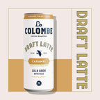 La Colombe Coffee, Caramel Draft Latte, 11 fl oz Cans (Pack of 12), Coffeehouse Quality Cold Brew, Specialty Grade Coffee Beans, Ready-to-Drink On-the-Go