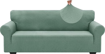 ZNSAYOTX 1 Piece Jacquard Couch Covers by ZNSAYOTX