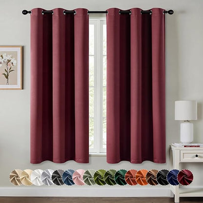 MIULEE Christmas Blackout Curtains by MIULEE