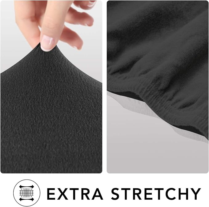 PureFit Stretch Loveseat Covers Fleece Couch Covers - Image 4