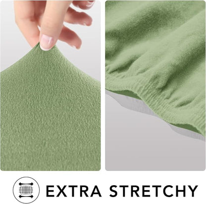PureFit Stretch Couch Covers for Sofa Large Sofa Slipcovers Sage Green | - Image 3