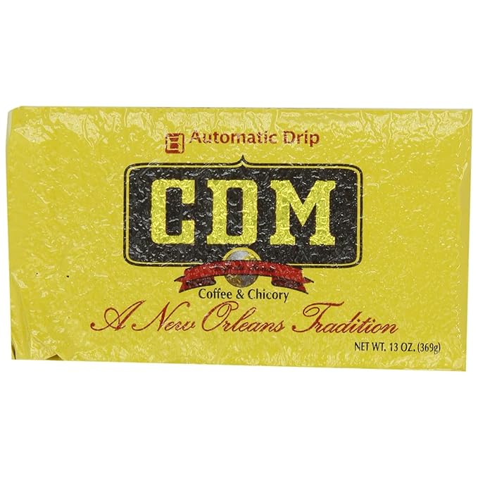 CDM Ground Coffee & Chicory Automatic Drip, 13oz Bag (Pack of 1)