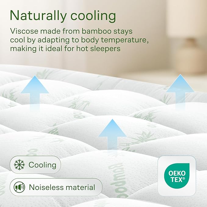 Niagara Sleep Solution Ultra Soft Queen RV Size Mattress Topper - Image 3