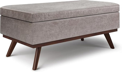 SIMPLIHOME Owen Lift Top Coffee Table Storage Ottoman - Image 4