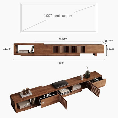 Adjustable Length 78"-103" TV Stand - Image 2