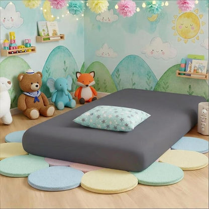 Stretchy Fitted Sheet for 34.5" x 62" Inflatable Airbed or 33x66 Youth Bed by ABSENK