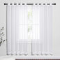 NICETOWN Sheer Window Curtains for Bedroom, Grommet Airy and Breathable Soft by NICETOWN