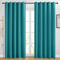 NICETOWN Blackout Peacock Teal Curtains by NICETOWN