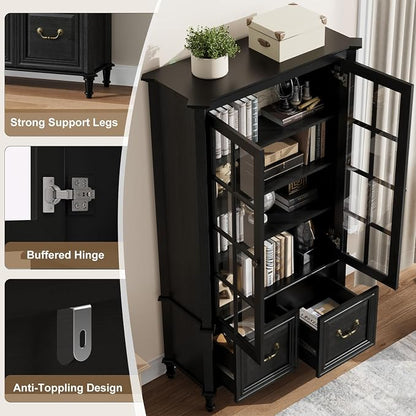 QUW 63" Tall Display Cabinet - Image 6