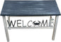 Furniture Barn USA Cottage, and Weathered Navy Crab Welcome Bench by FurnitureBarnUSA