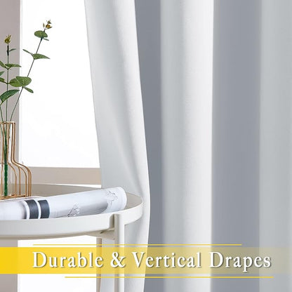 NICETOWN Patio Door Curtain Vertical Blinds, Grommet Top Room Divider Curtain - Image 6