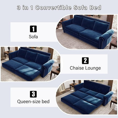 93.7" King Size Sofa Sleeper - Image 6