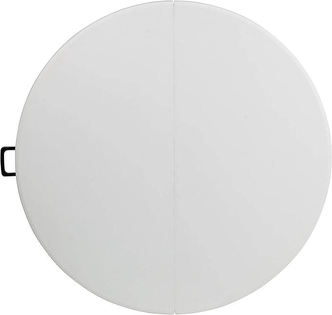 Flash Furniture Freeman 4' Round Plastic Folding Table - Image 10