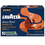 Lavazza House Blend Perfetto, Single-Serve Keurig K-Cup Pods, Medium Roast Coffee, 60-Count Box (6 Packs of 10)
