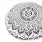 Mandala Floor Pillow Cover Meditation Cushion Seating Throw Hippie Round by EyesofIndia