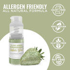 Bakell - Olive Green Tinker Dust (4g, 1x Mini Spray Pump) Edible Glitter for Food, Desserts, and Beverages!