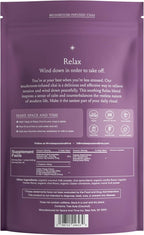 SPACE AND TIME Relax - Mushroom Chai Tea - 20 Cups of Calm & Relaxation - Mushroom Tea with Reishi, Magnesium & L-Theanine