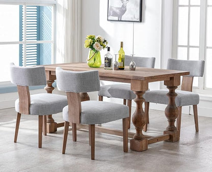 VESCASA Upholstered Farmhouse Dining Chairs - Image 5