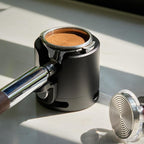 IKAPE 54mm Bottomless Naked Portafilter, Suitable for 54mm Breville Barista Series BES870/880 Machine & Solis Barista Machines (Included 18g Capacity Filter Basket)