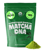 MATCHA DNA Certified Organic Matcha Green Tea Powder (10 oz BAG)