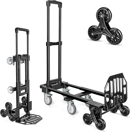 KEDSUM 3-in-1 Convertible Stair Climbing Dolly, 660LBS Heavy Duty Dolly Cart by KEDSUM