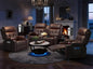Recliner Sofa Set, Home Theater Seating Wall Hugger Recliners by TOMOSLTER