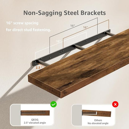 QEEIG Floating Shelves for Wall 31.5" Long - Image 4