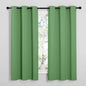 NICETOWN Froest Green Blackout Curtains 48 inches Length by NICETOWN